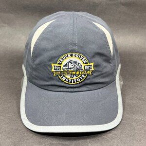 Truck Driver Institute Fl Strap Back Hat Cap Blue Advertising Trucker Logo Mens